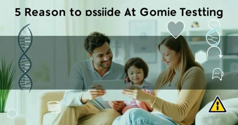 5 Motivos para Considerar Testes Genéticos em Casa