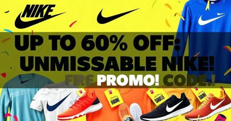 Descontos de até 60%: Código Promocional Nike Imperdível